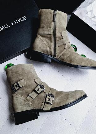 Kendall + kylie оригинал  замшевые ботинки