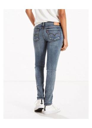 Качественные джинсы скинни levi's 711 candiani denim skinny fit jeans9 фото