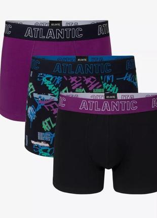 Мужские боксеры шорты atlantic хлопковые набор оригинал