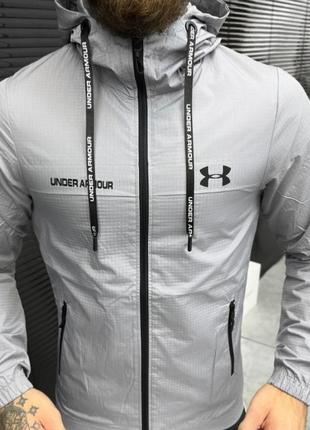 Ветровка under armour grey