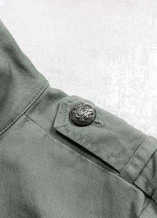 Роскошный стильный тренч премиум бренда kontatto со стильными пуговицами и накладными карманами4 фото