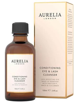 Средство для снятия макияжа глаз aurelia london conditioning eye and lash cleanser, 100 мл2 фото