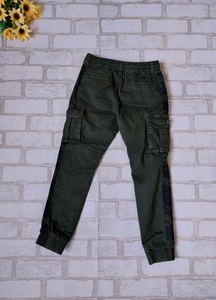 Джоггеры джинсы на мальчика хаки s&d6 фото
