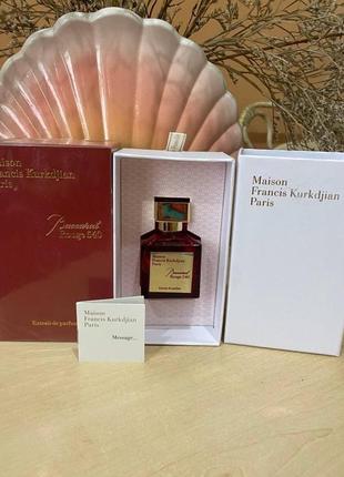 Парфумована вода maison francis kurkdjian baccarat rouge 540 extrait de parfum 70 мл