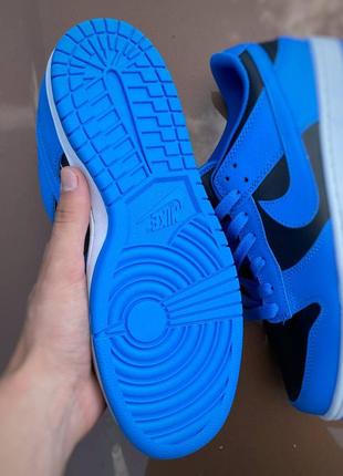 Кроссовки мужские nike dunk low retro blue3 фото