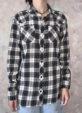 Чоловіча сорочка в клітинку