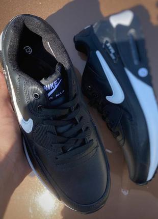 Кроссовки мужские nike air max 90 black2 фото