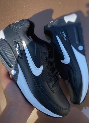 Кроссовки мужские nike air max 90 black4 фото