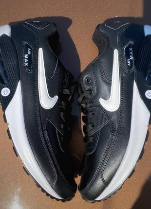 Кроссовки мужские nike air max 90 black6 фото