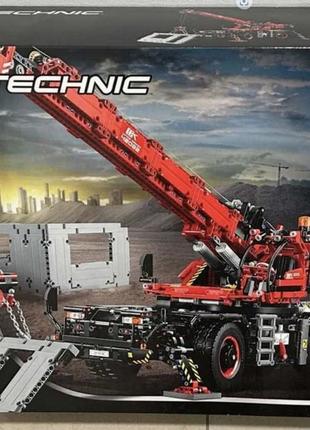 Конструктор lego technic 42082 підйомний кран для пересіченої місцевості