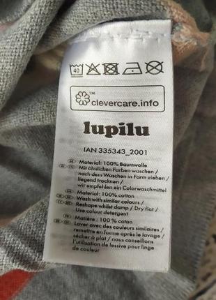 Теплое вязаное платье туника lupilu5 фото