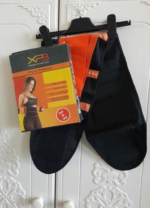 Пояс xtreme power belt для похудения фитнеса спорта унисекс мужской женский7 фото