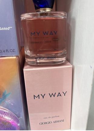 Giorgio armani my way 90 ml жіноча туалетна вода жіноча джорджіо армані май вей вей5 фото