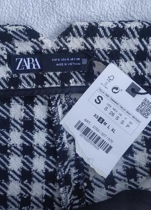 Новые твидовые шорты zara7 фото