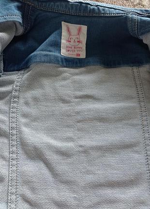 Джинсовий піджак на 2/3 роки 6