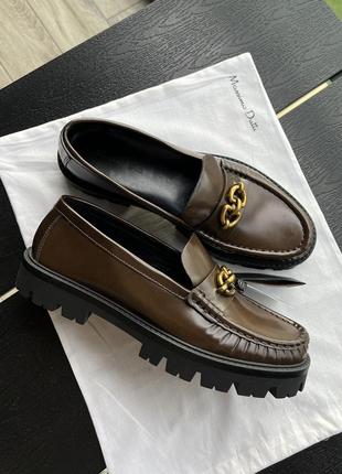 Лоферы массимо размер 37, 38, 39 обувь massimo dutti
