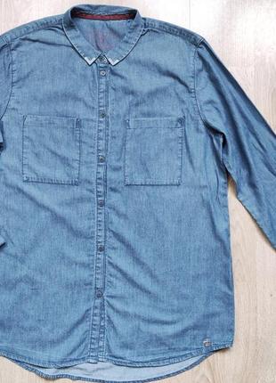 Рубашка esprit (100% хлопок), р.m/l