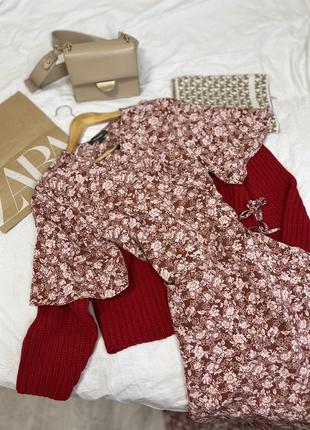 Нове довге плаття в підлогу сарафан у квітковий принт ярусне від primark