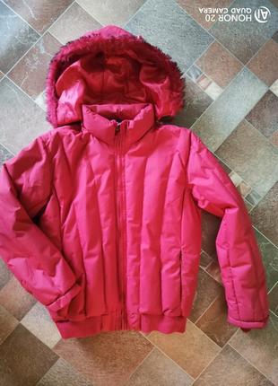 Тепла курточка з капюшоном