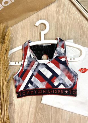 Спортивний топ від tommy hilfiger, оригінал🖤