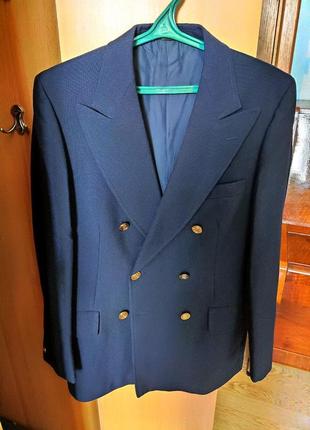 Двубортный винтажный пиджак austin reed, швеция