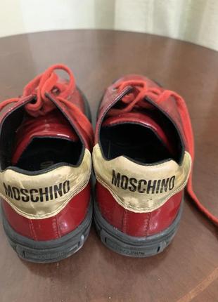 Кроссовки мокасины moschino 26-27 р5 фото