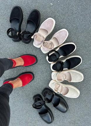 Трендовые женские туфли с ремешком 😍2 фото
