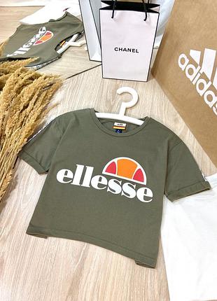 Топ з лампасами від ellesse, оригінал🐍