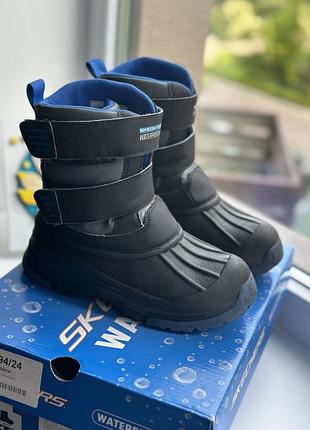 Чоботи зимові skechers- waterproof