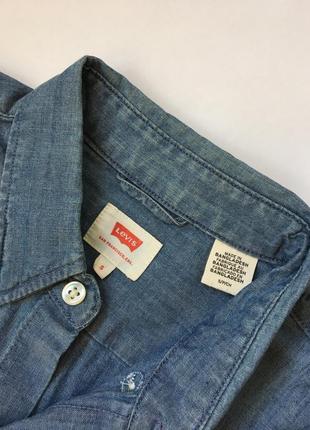 Оригинальная джинсовая рубашка levi’s4 фото