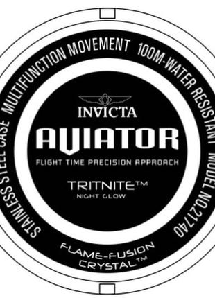 Invicta aviator 21740 мужские часы, оригинал7 фото