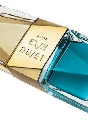 Раритет!! avon eve duet contrasts, 50 мл (2×25 мл) парфюмированная вода женская2 фото