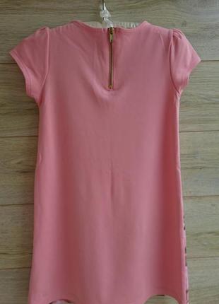 Платье с котиком h&amp;m 7-8-9 лет 3