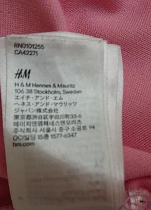 Платье с котиком h&amp;m 7-8-9 лет 5