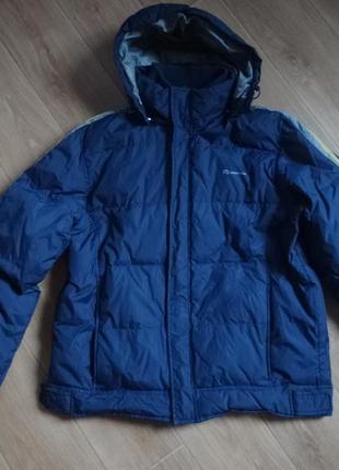 Пухова куртка outventure з капюшоном