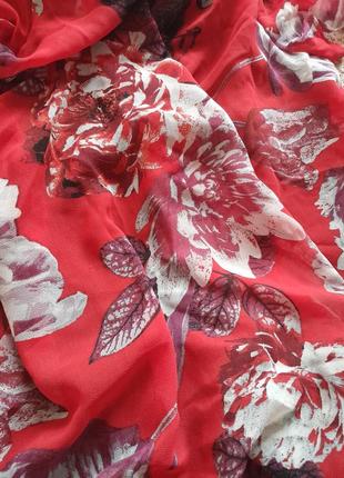 Стильная шифоновая блуза в цветы bonmarche9 фото