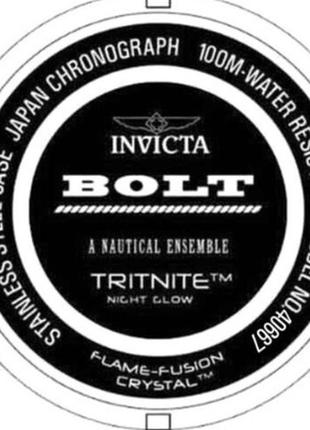 Invicta bolt 40667 мужские часы, оригинал4 фото