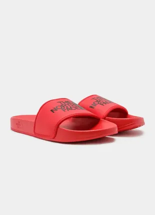 Шлепанцы the north face base camp slide iii red1 фото