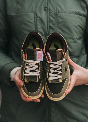 ☘️nike sb dunk low jumbo medium olive☘️ ❤️36рр - 45р❤️ кроссовки мужские найк масло, кроссовки мужские зеленоватое, кроссовки мужские зеленые6 фото