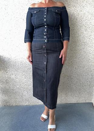 Джинсовая юбка