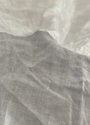 Новая дизайнерская льняная блуза terre &amp;mer 42 xs-s франция6 фото