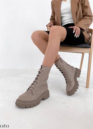 Демісезонні черевики =na=
колір: візон, натуральна шкіра