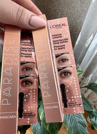 Тушь для ресниц l'oreal paris paradise extatic mascara2 фото