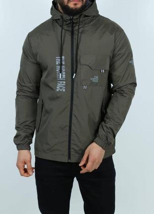 Чоловіча осіння вітровка мужская демисезонная куртка ветровка the north face