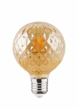 Лампа вінтажна світлодіодна "rustic twist-4" 4w filament led 2200к  e27
