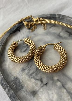 Серьги из бисера