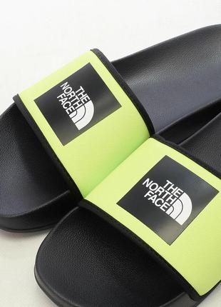 Шлепанцы the north face base camp slide iii sharp green1 фото