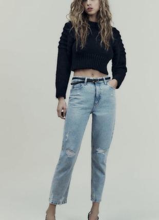 Джинси mom zara