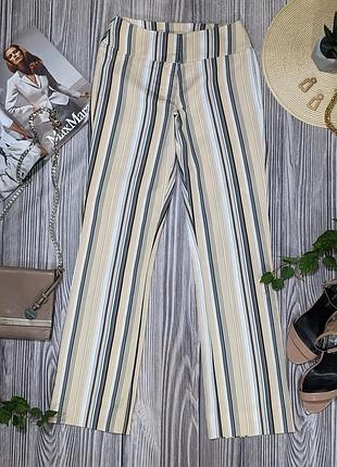 Хлопковые тонкие брюки в полоску joules #604