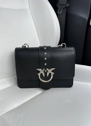 Pinko classic love bag black / silver 7